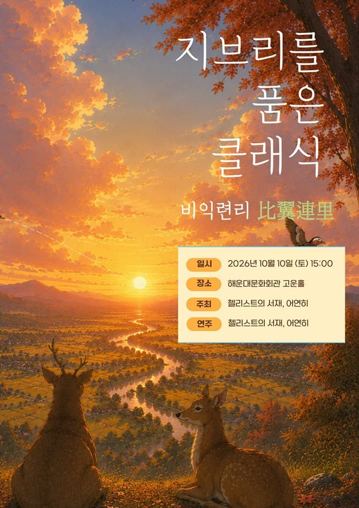 [부산] 지브리를 품은 클래식: 비익련리(比翼連里)
